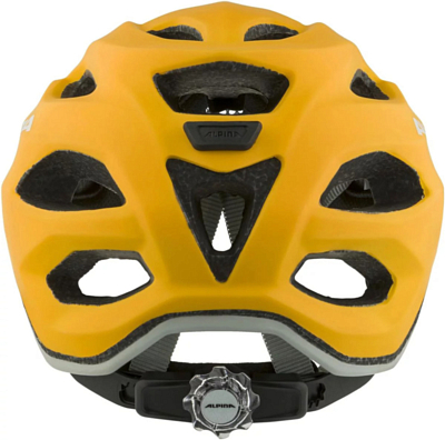 Велошлем ALPINA Carapax Junior Burned-Yellow Matt