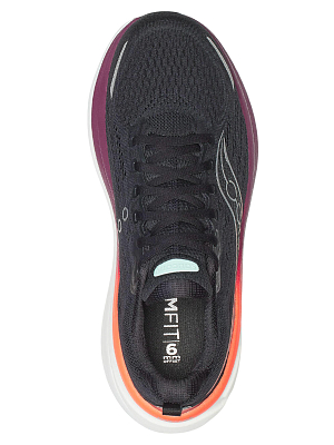 Кроссовки мужские Saucony Hurricane 25 Black/Crimson – купить по