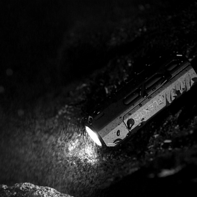 Фонарь ручной Flextail Zero Flash Light Silver