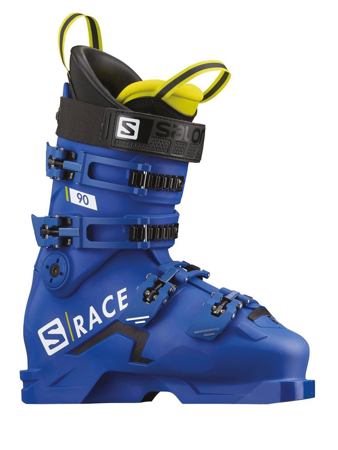 Горнолыжные ботинки детские SALOMON S/Race 90 Race Blue/Acid Green/Black