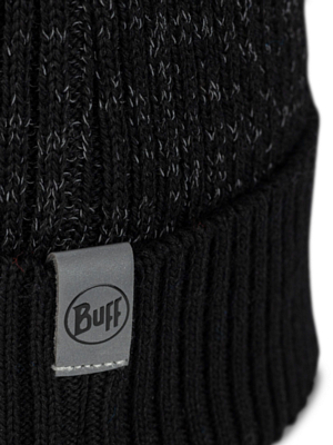 Шапка Buff Merino Active Hat Solid Black