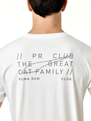 Футболка беговая Puma Graphics Illustratio White