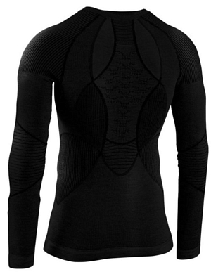 Футболка с длинным рукавом X-Bionic X-B Apani 4,0 Merino М Black/Black