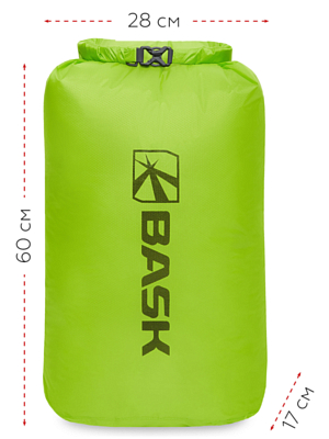 Гермомешок BASK Dry Bag Light 24 Зеленый