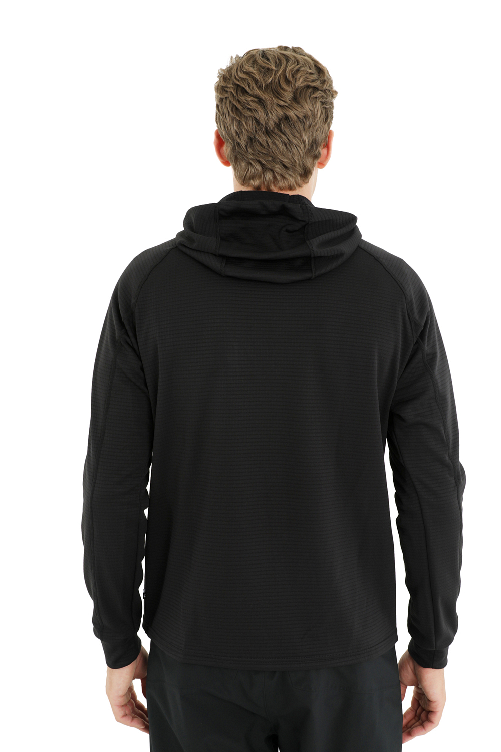 Grid fleece best sale hoodie