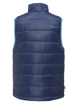 Жилет Trollkids Trondheim Navy/Medium Blue