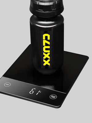 Фляга CLUXX Ergo 550 Black/Yellow