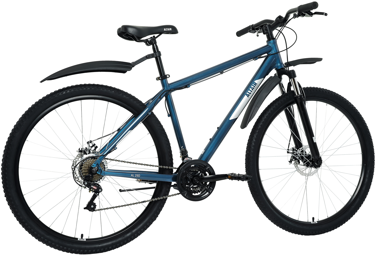 Велосипед Altair AL 29 D 2022 Темно-Синий/Серебристый