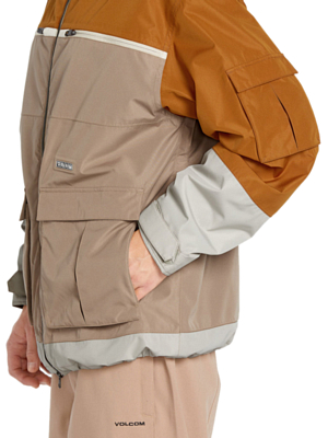 Куртка сноубордическая Volcom Nightbreaker 20K Chestnut Brown