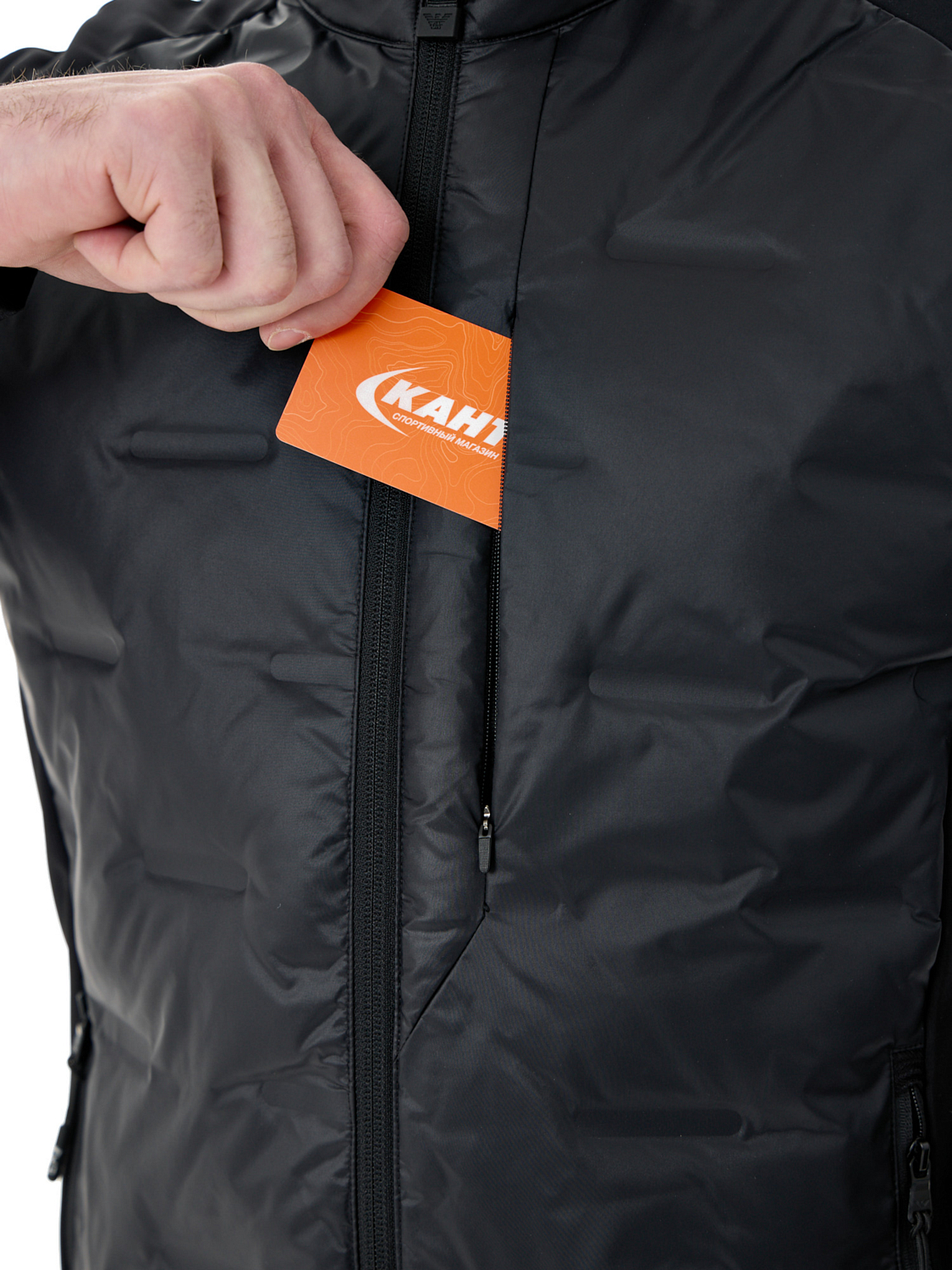 Куртка горнолыжная EA7 Emporio Armani Ski Kitzbuhel LT Padded T-Top Black