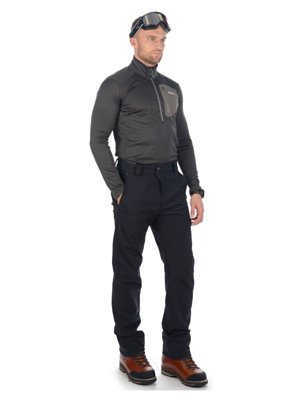Брюки для активного отдыха STAYER Softshell Черный