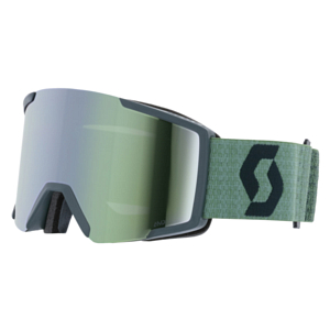 Очки горнолыжные SCOTT Shield Amp Pro + Extra Lens Soft Green/Black Amp P