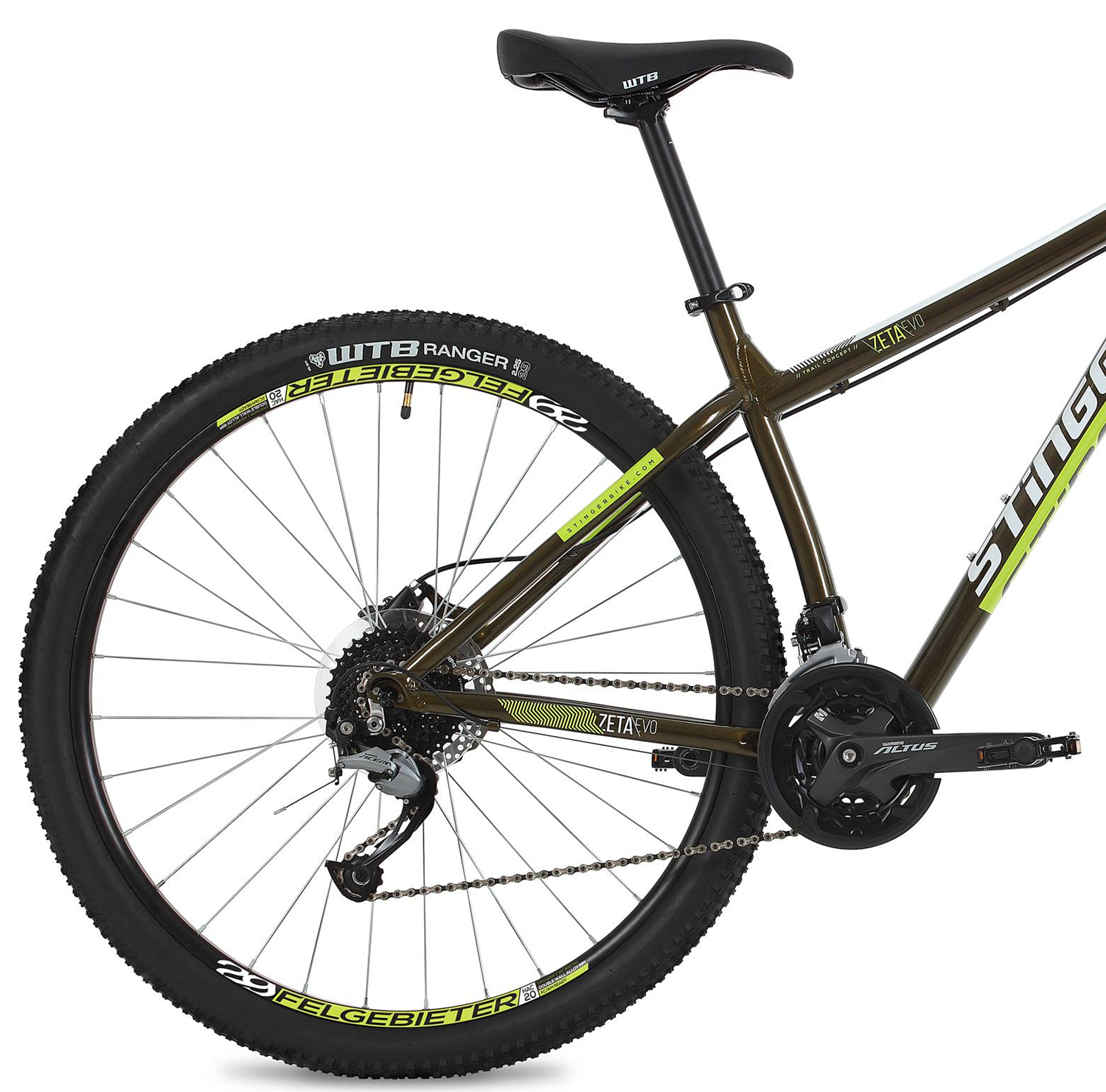 Велосипед Stinger Zeta Evo 29 2019 коричневый