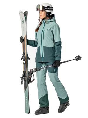 Куртка горнолыжная SCOTT Vertic GTX 2L Northern Mint Green/Aruba Green