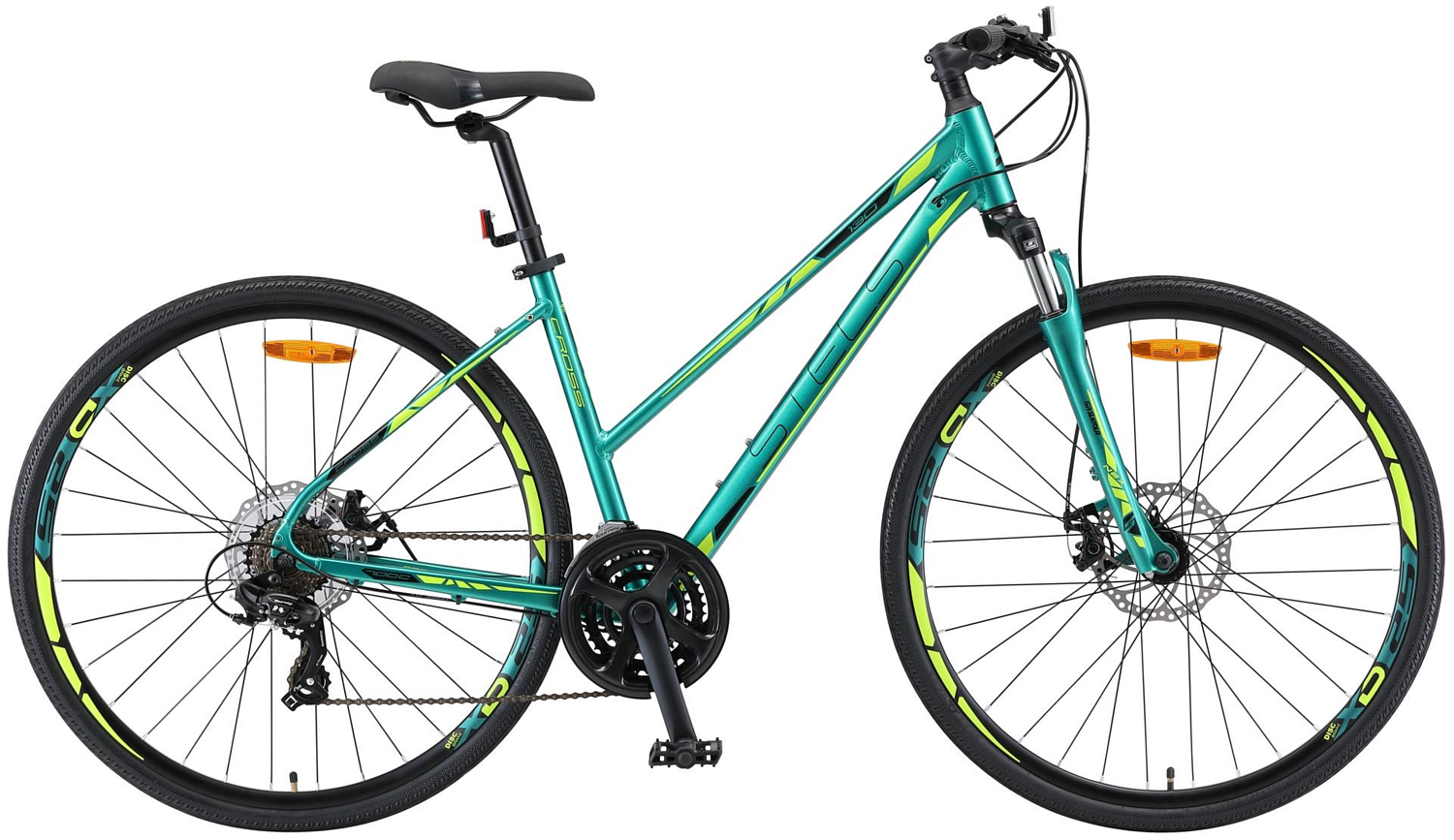 Велосипед Stels Cross-130 MD Gent 28 V010 2019 Зелёный
