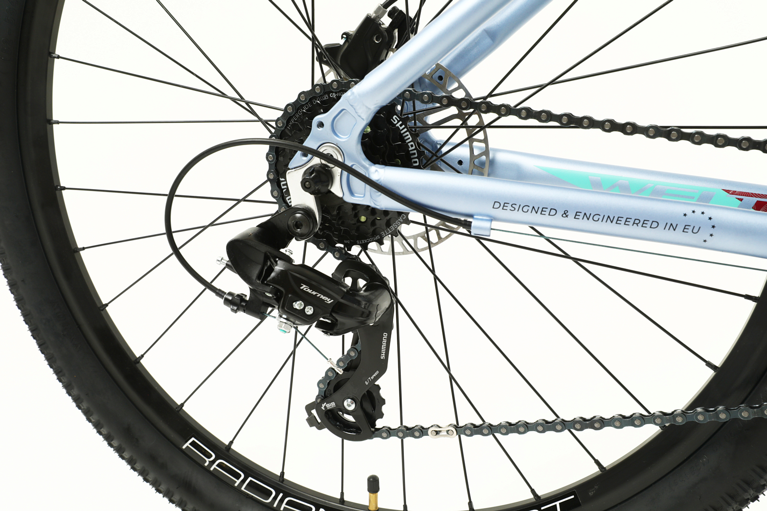 Велосипед Welt Edelweiss 1.0 HD 27 2022 Denim Blue