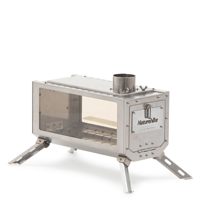 Печка Naturehike Tabletop Wood Stove Silver