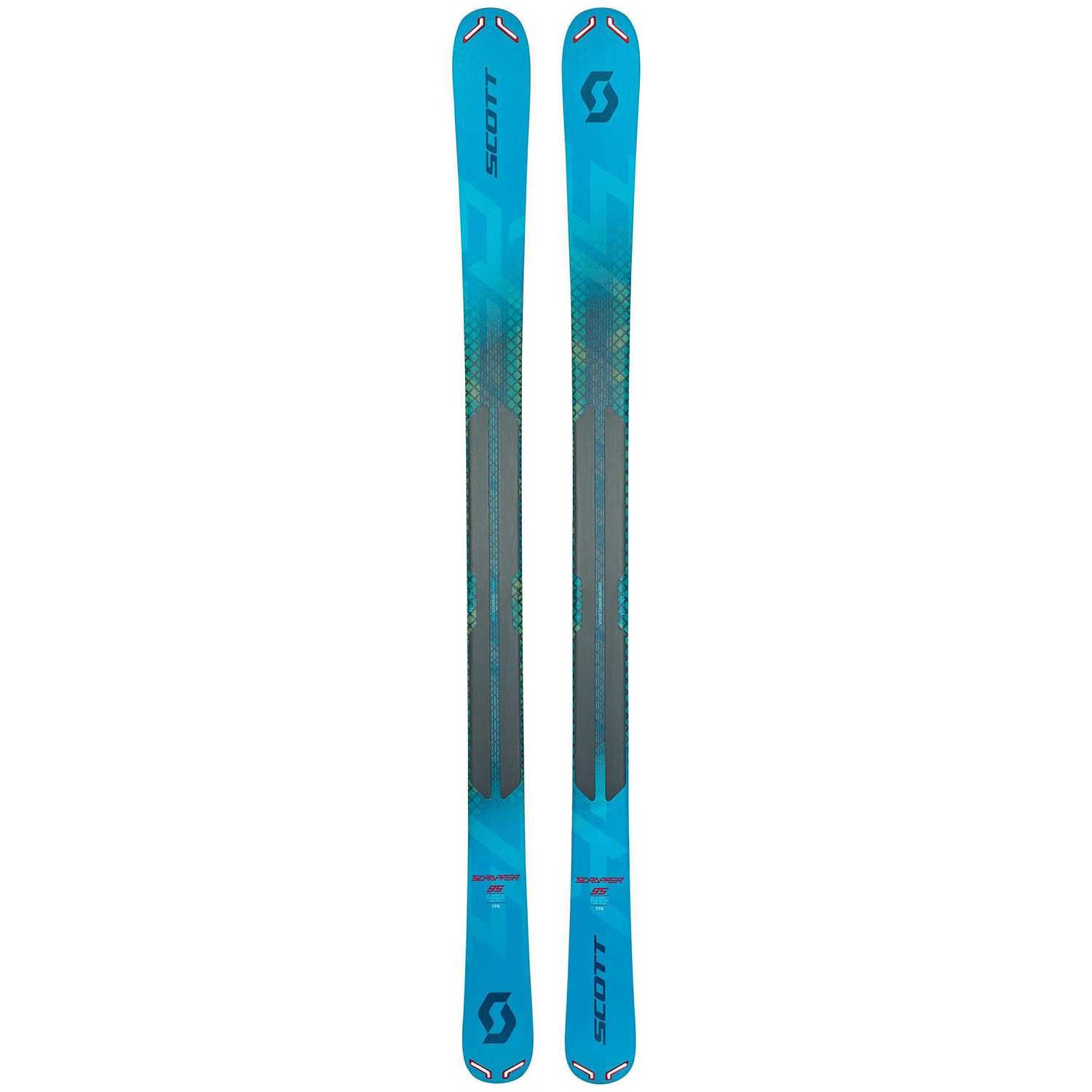 Горные лыжи с креплениями Scott 2018-19 Scrapper 95 W's Warden 11 B100