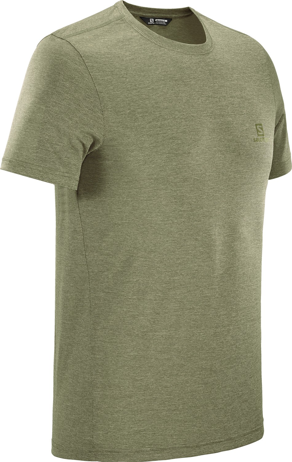 Футболка для активного отдыха SALOMON Explore Pique Tee M Olive Night/Heather