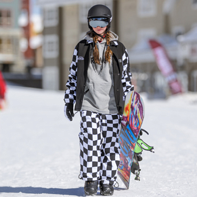 Брюки сноубордические ROMP Eazy Checkerboard
