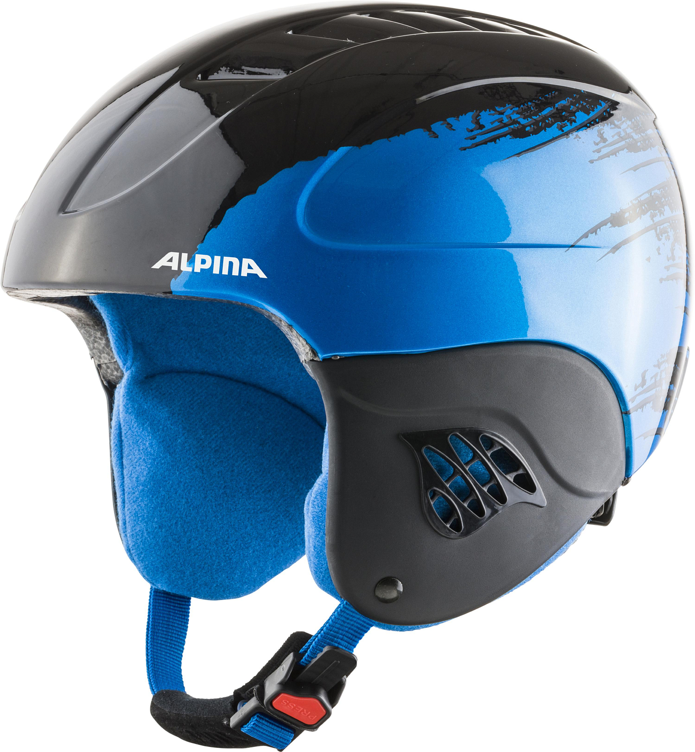 Шлем детский ALPINA Carat Black Blue