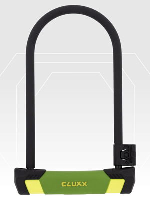 Замок велосипедный CLUXX Uguard 1000 Green/Black