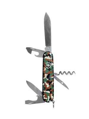 Нож Victorinox Spartan, 91 мм, 12 функций камуфляж