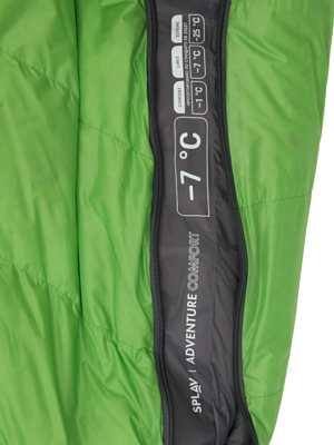 Спальник Splav Adventure Comfort 190 Лайм