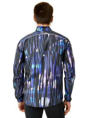 Куртка беговая Asics Road Lite Show Packable Blue
