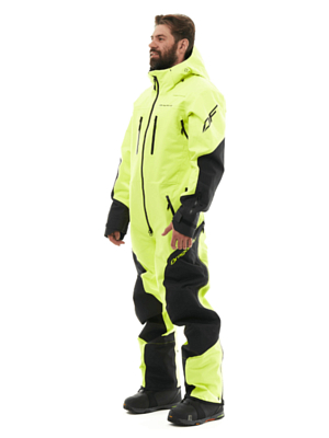 Комбинезон сноубордический Dragonfly SuperLight 3L Yellow/Black