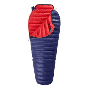 Спальник Naturehike Cw300 Mummy Goose Down Sleeping Bag Navy Blue