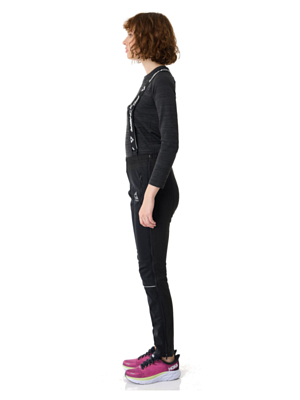 Брюки беговые FISCHER Softshell Warm Black