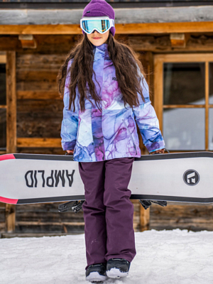 Брюки сноубордические Volcom Frochickidee Ins BLACKBERRY