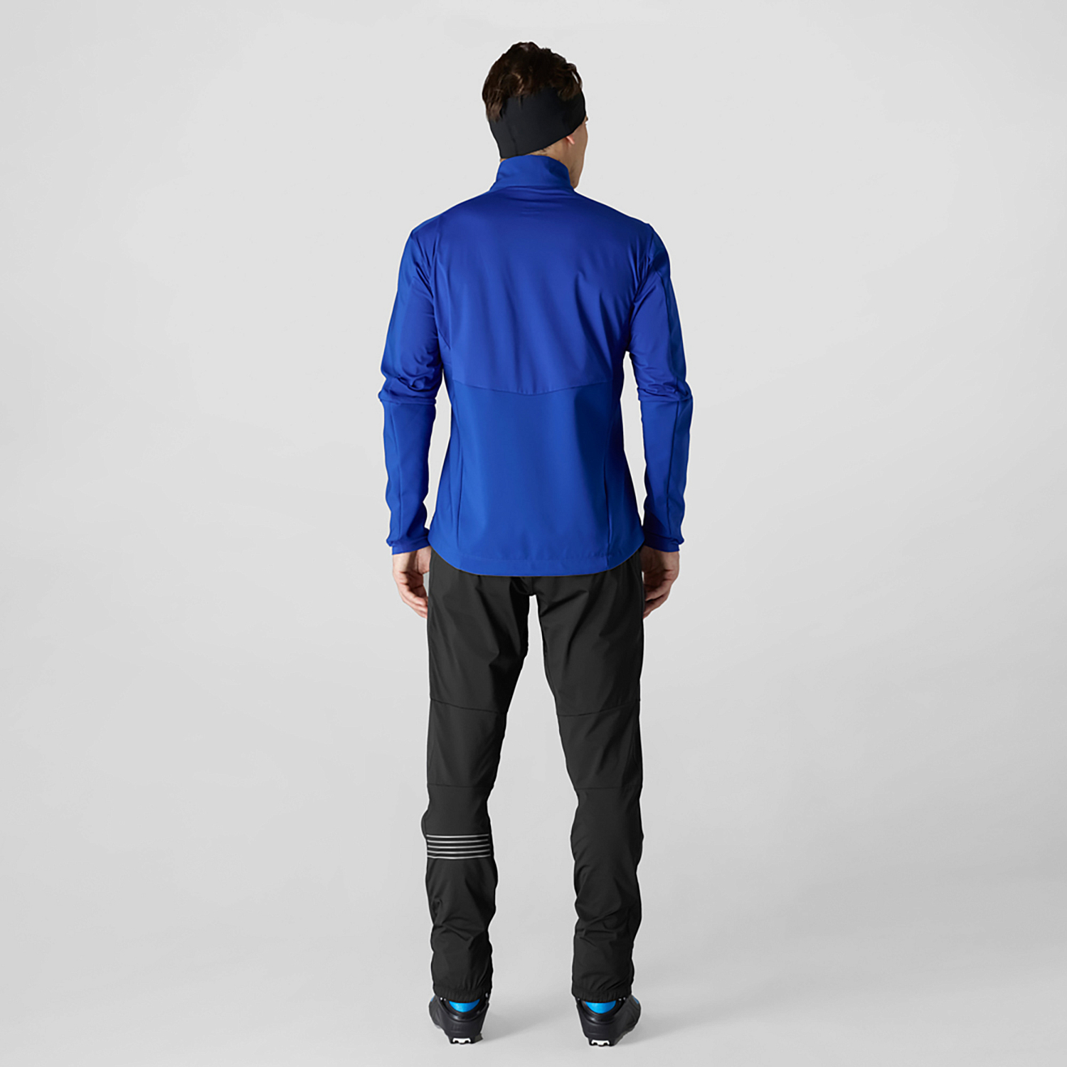 Куртка беговая SALOMON Agile Softshell Blue