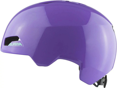 Велошлем ALPINA Hackney Purple Gloss