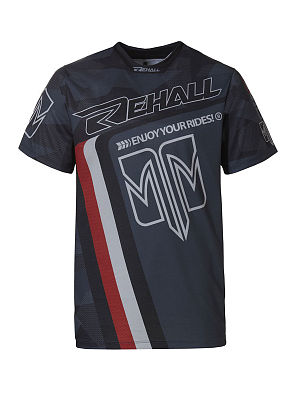 Велофутболка Rehall HAZE-R T-Shirt Short Sleeve Camo Black