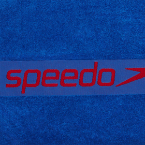 Полотенце Speedo Border Towel Голубой/Красный