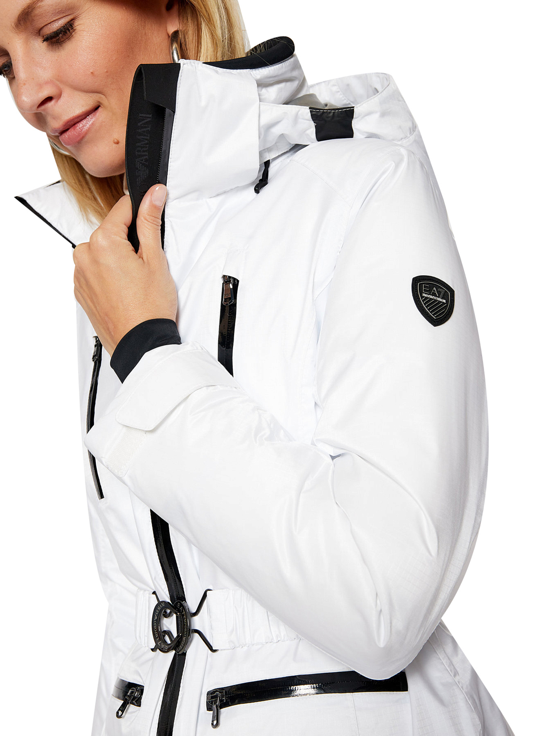 Куртка горнолыжная EA7 Emporio Armani 2020-21 SKI W JKT 7 White