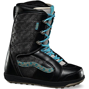 Ботинки для сноуборда VANS 2015-16 HI STANDARD W Black/Teal
