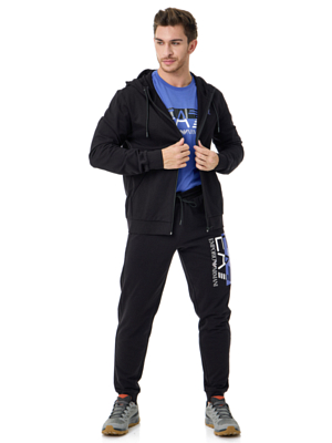 Толстовка EA7 Emporio Armani Train Visibility Hoodie FZ Coft Black