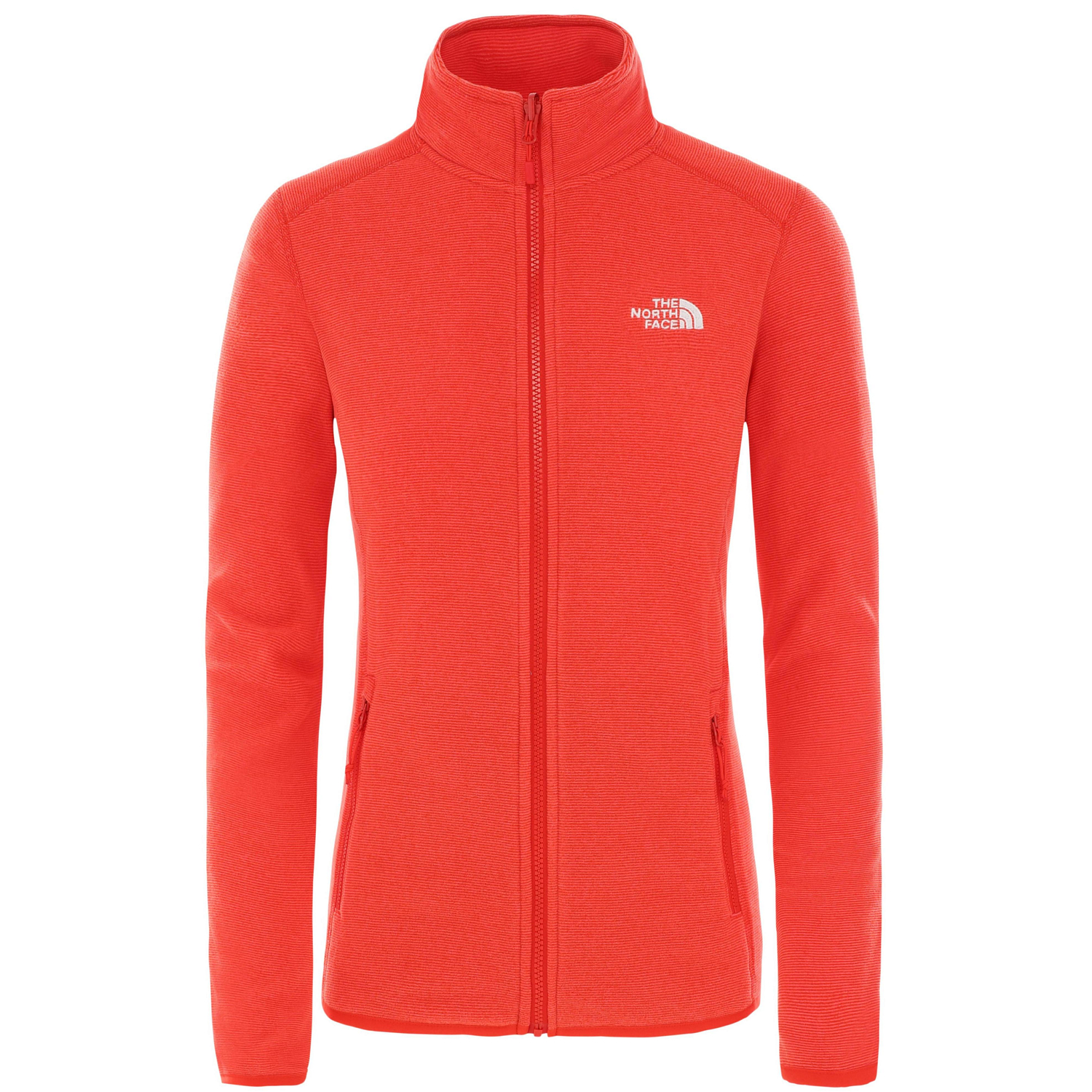 Флис The North Face 100 Glacier Full Zip Cayenne Red