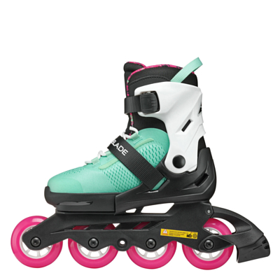 Роликовые коньки Rollerblade Microblade XT Black/Sea Green