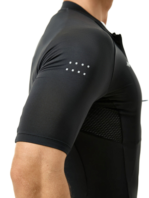 Велоджемпер с коротким рукавом Santic Azuni Black