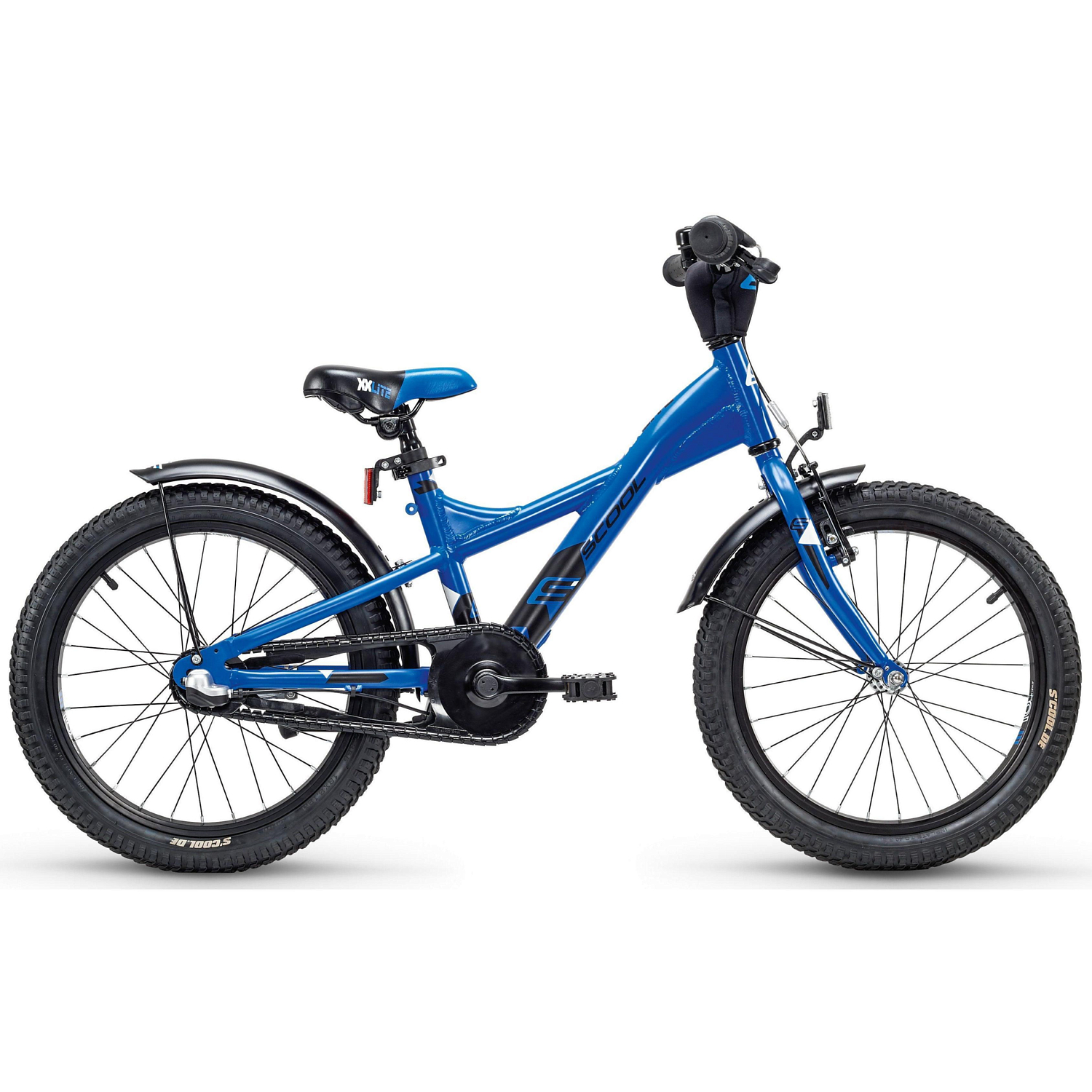 Велосипед Scool XXlite Alloy 18 3-S 2018 blue/black matt