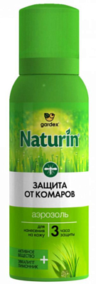 Аэрозоль от комаров Gardex Naturin 100 мл