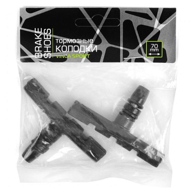 Тормозные колодки Vinca Sport 70мм Black