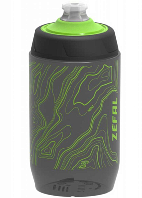 Фляга Zefal Sense Pro 50 Bottle Smoked Black/Green