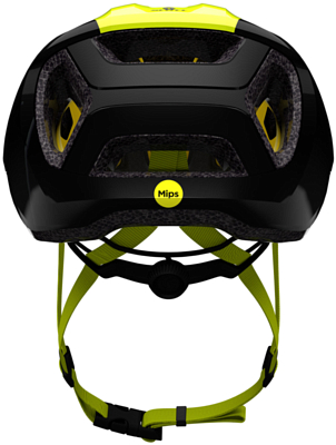 Велошлем SCOTT Supra Plus Black/Radium Yellow