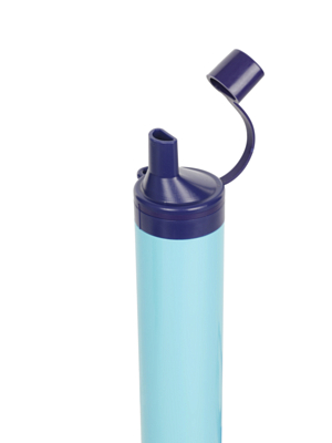 Фильтр для воды Membrane Solutions Water Filter Straw 1Pk W Carrying Case Blue