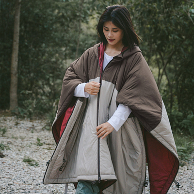 Пончо Naturehike Cloak Sleeping Bag Volcanic Red